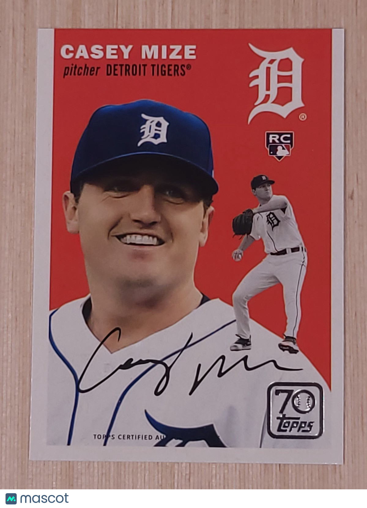 2021 Topps - 70 Years of Topps Baseball Series 2 Casey Mize #70YT-4 (RC)