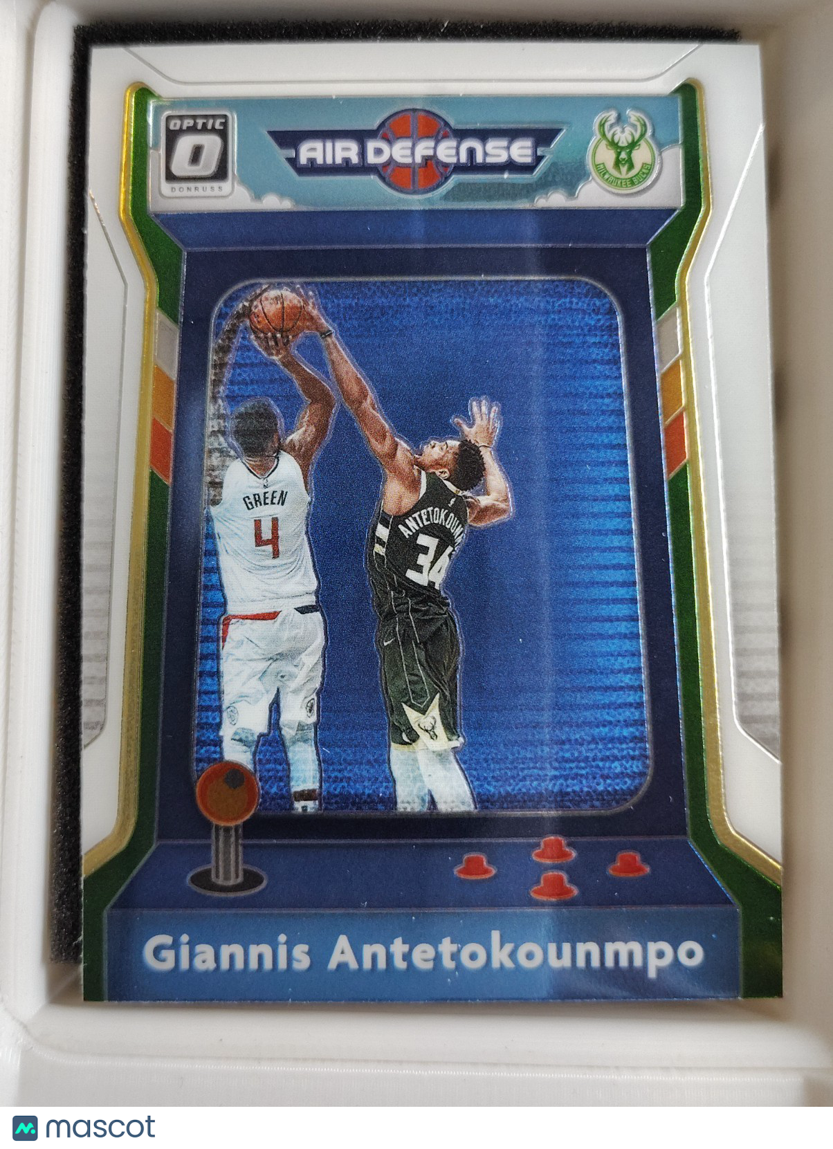 2020-21 Panini Donruss Optic #1 Giannis Antetokounmpo Air Defense