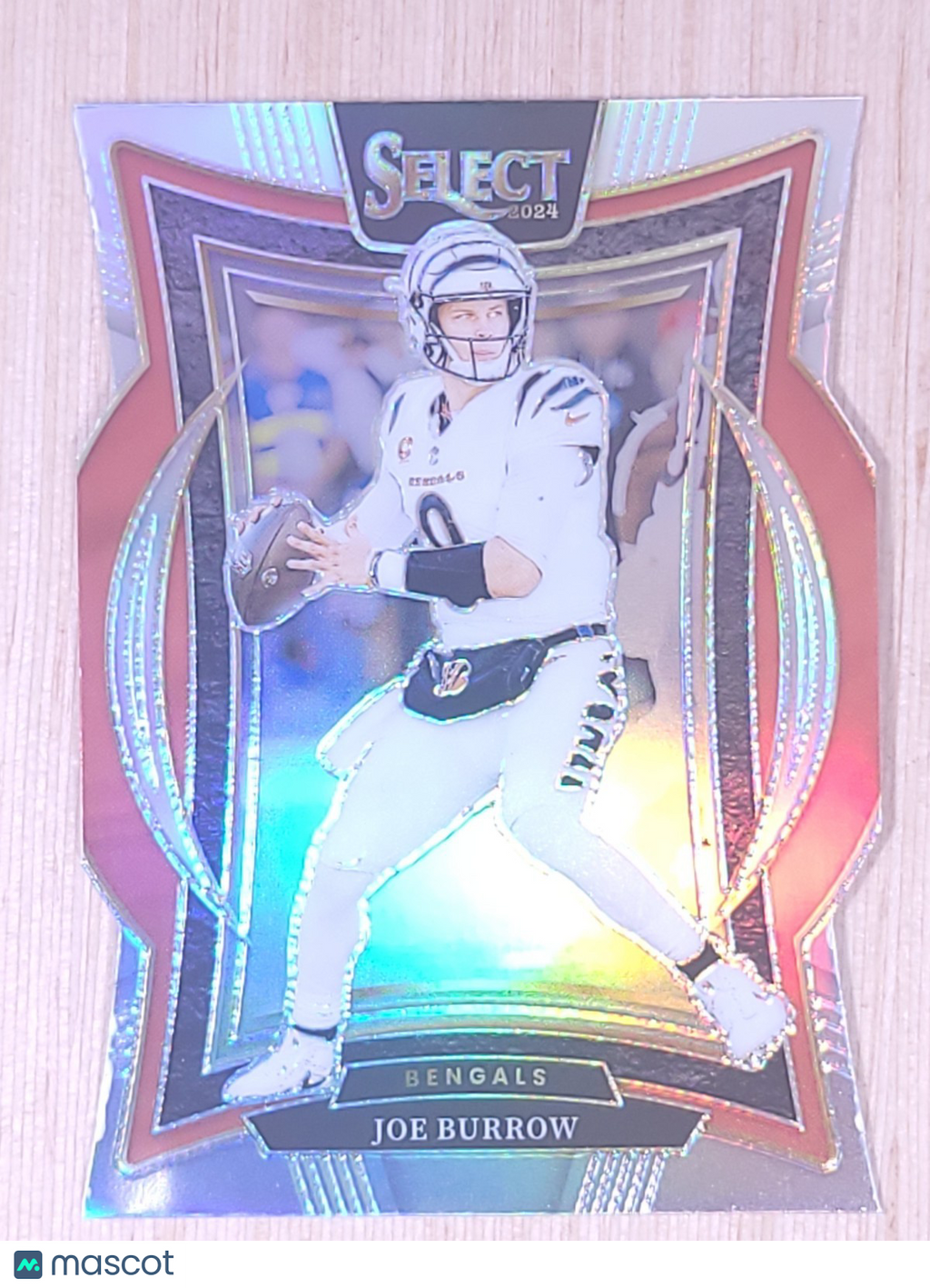 2024 Panini Select #39 Joe Burrow Prizm Die-Cut