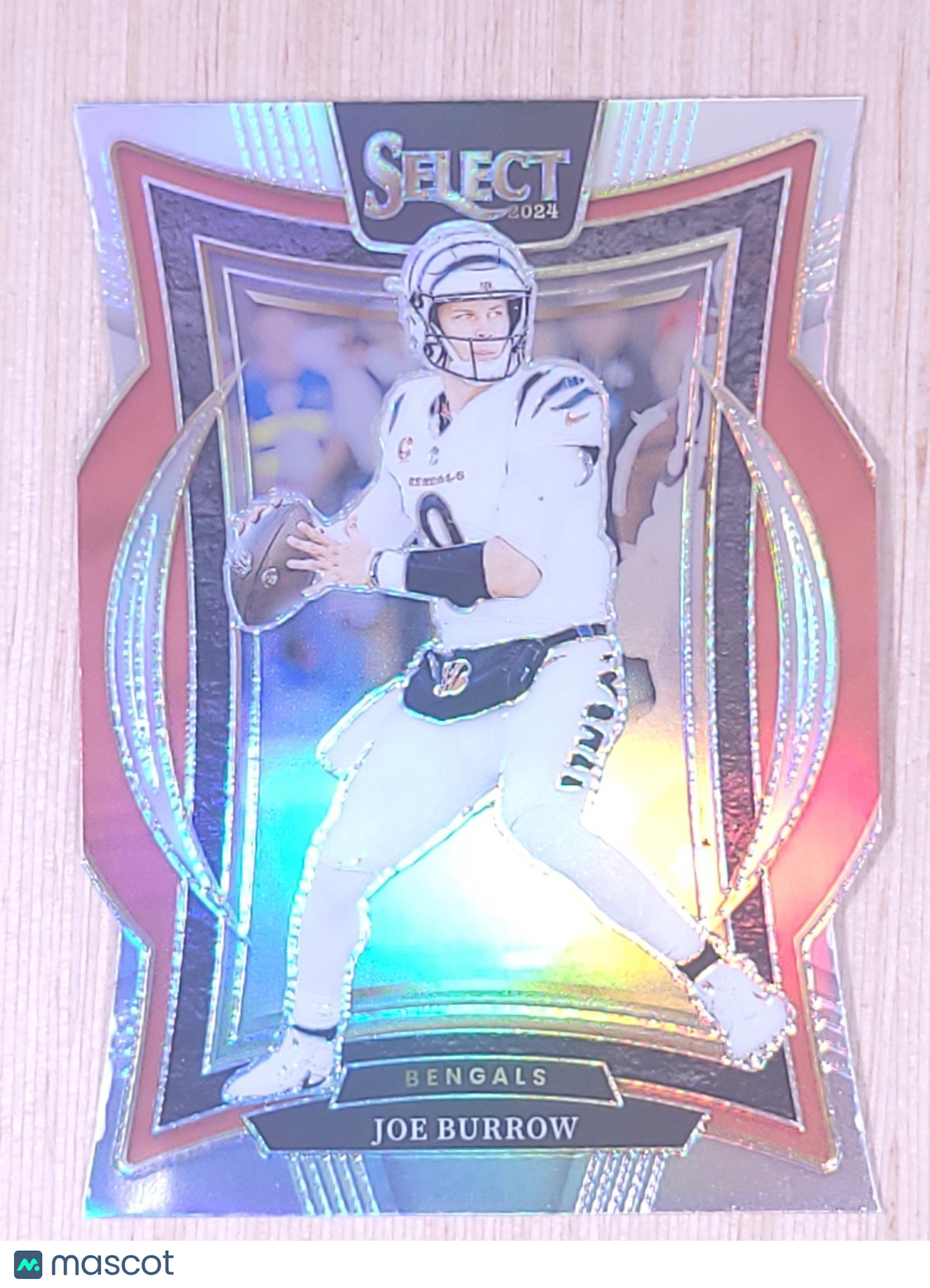 2024 Panini Select #39 Joe Burrow Prizm Die-Cut