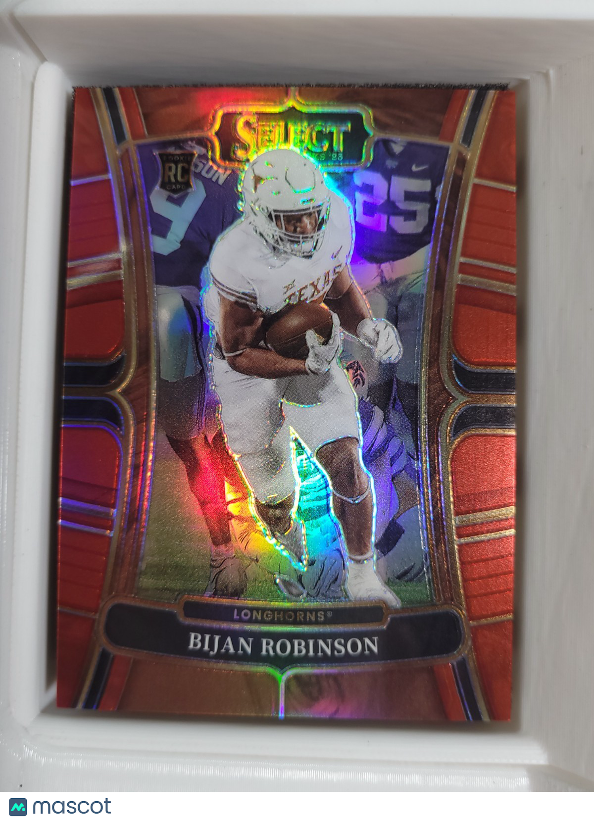 2023 Panini Select Draft Picks Bijan Robinson 024/199 Red