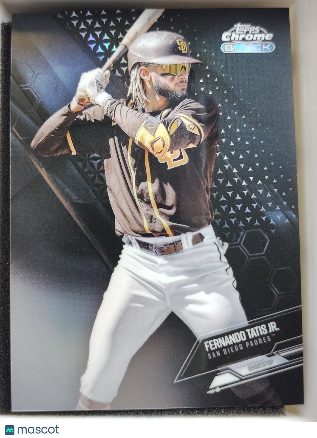 2021 Topps Chrome Black #56 Fernando Tatis Jr. Refractor 125/199