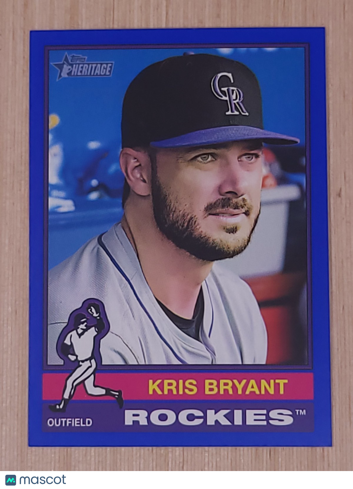 2025 Topps Heritage - Kris Bryant #20 Blue