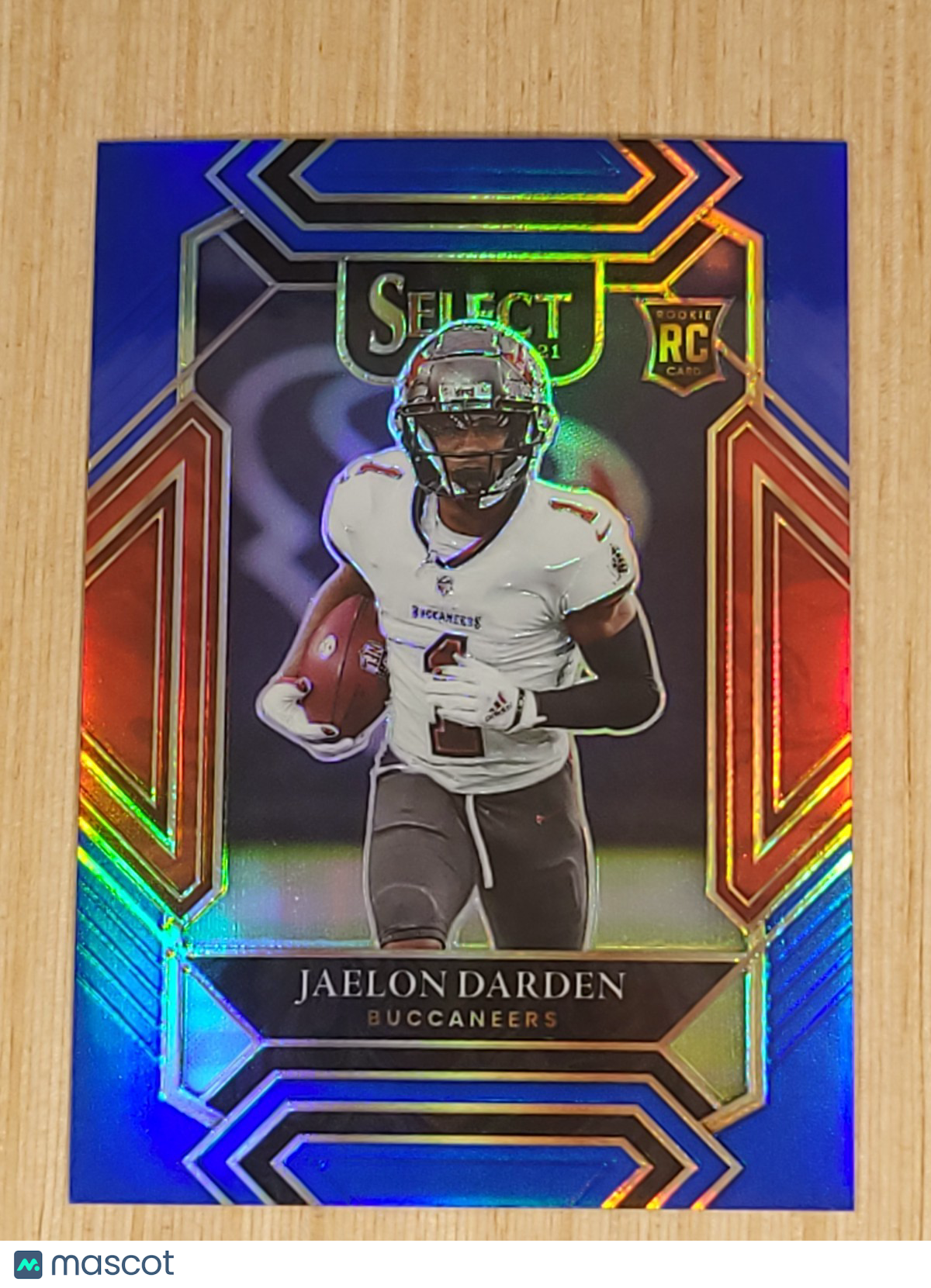 2021 Panini Select - Club Level Jaelon Darden #277 Blue Prizm /99 (RC)