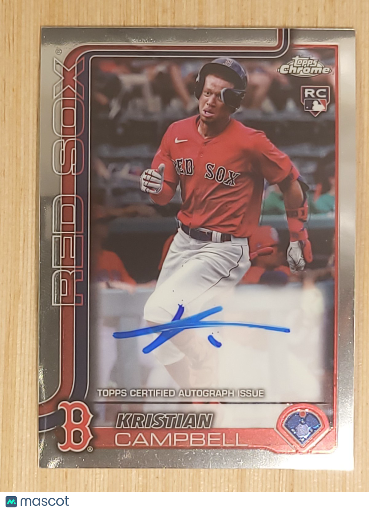 2025 Topps Chrome - Rookie Auto Kristian Campbell #RA-KC