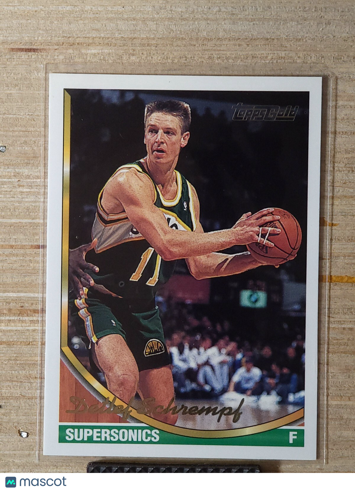 1993-94 Topps - Detlef Schrempf #268 Gold