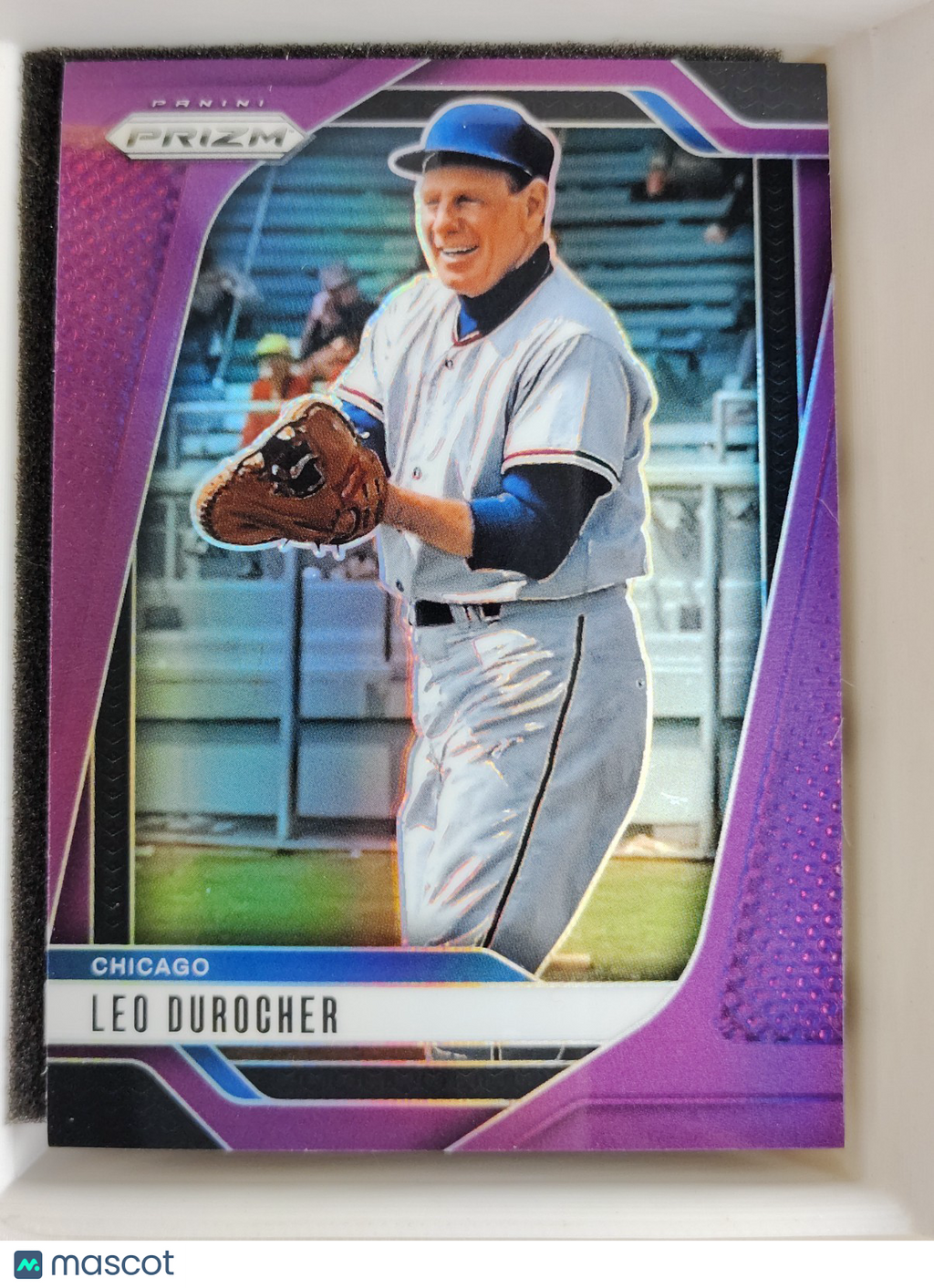 2025 Panini Prizm #201 Leo Durocher Purple 143/149