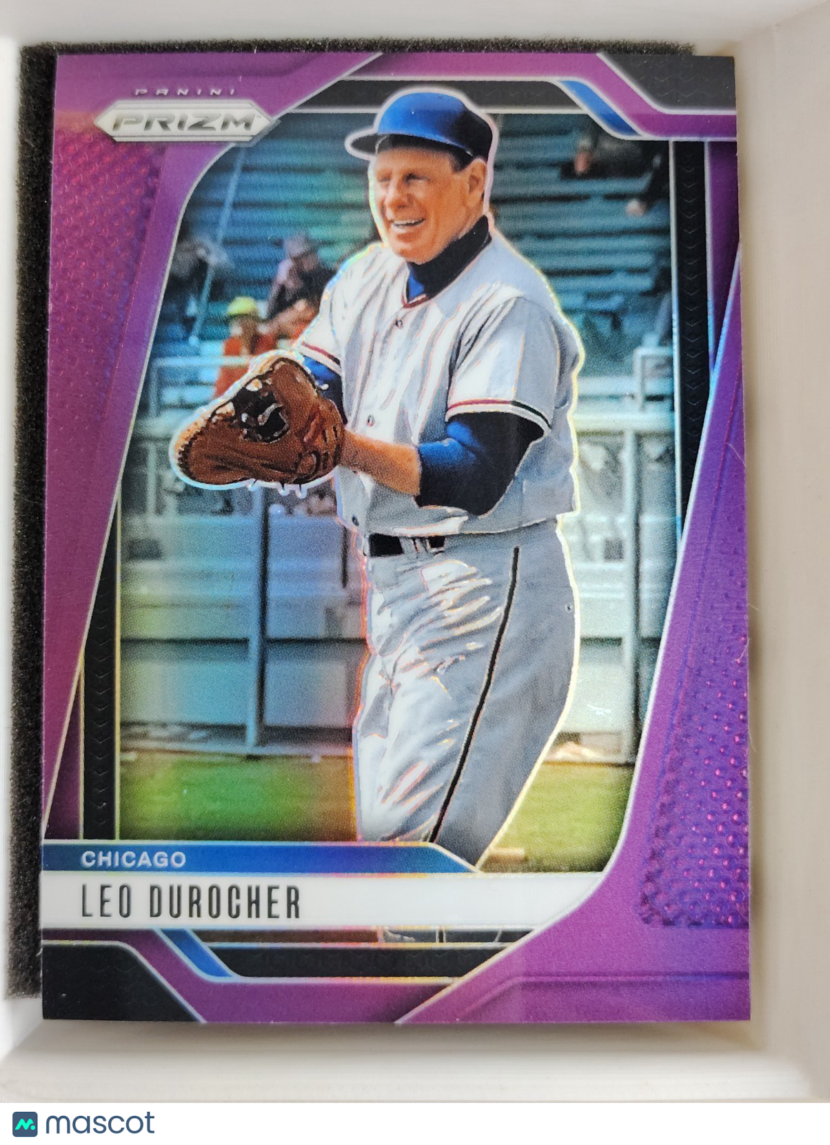2025 Panini Prizm #201 Leo Durocher Purple 143/149