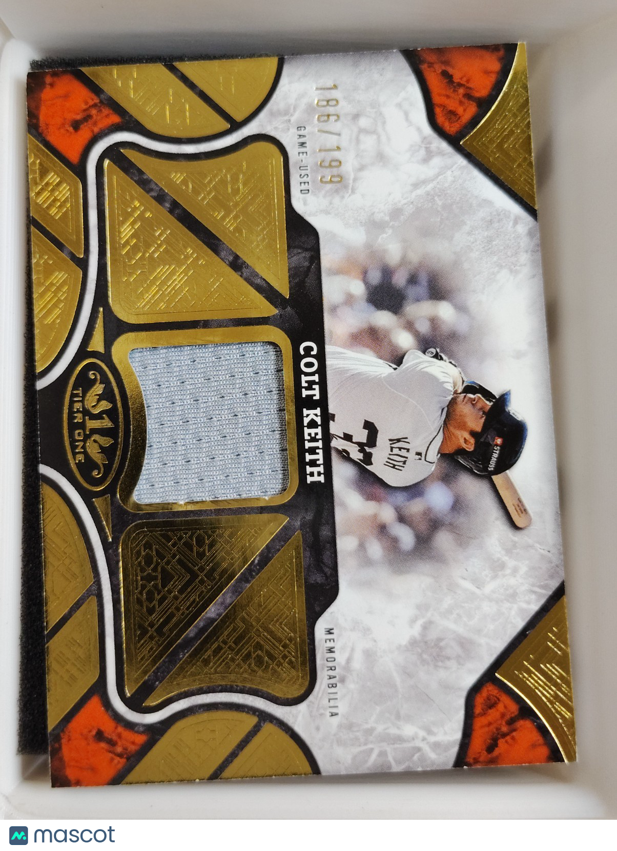 2025 Topps Tier One Relics #T1R-CK Colt Keith 186/199
