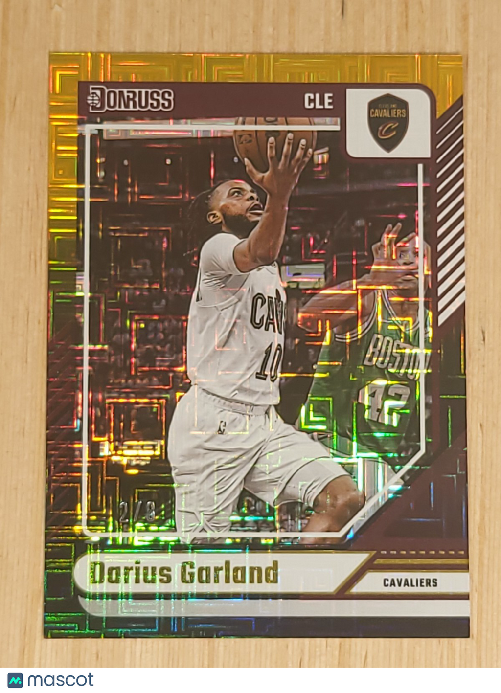 2024-25 Panini Donruss - Darius Garland #170 Yellow Black Choice 2/8