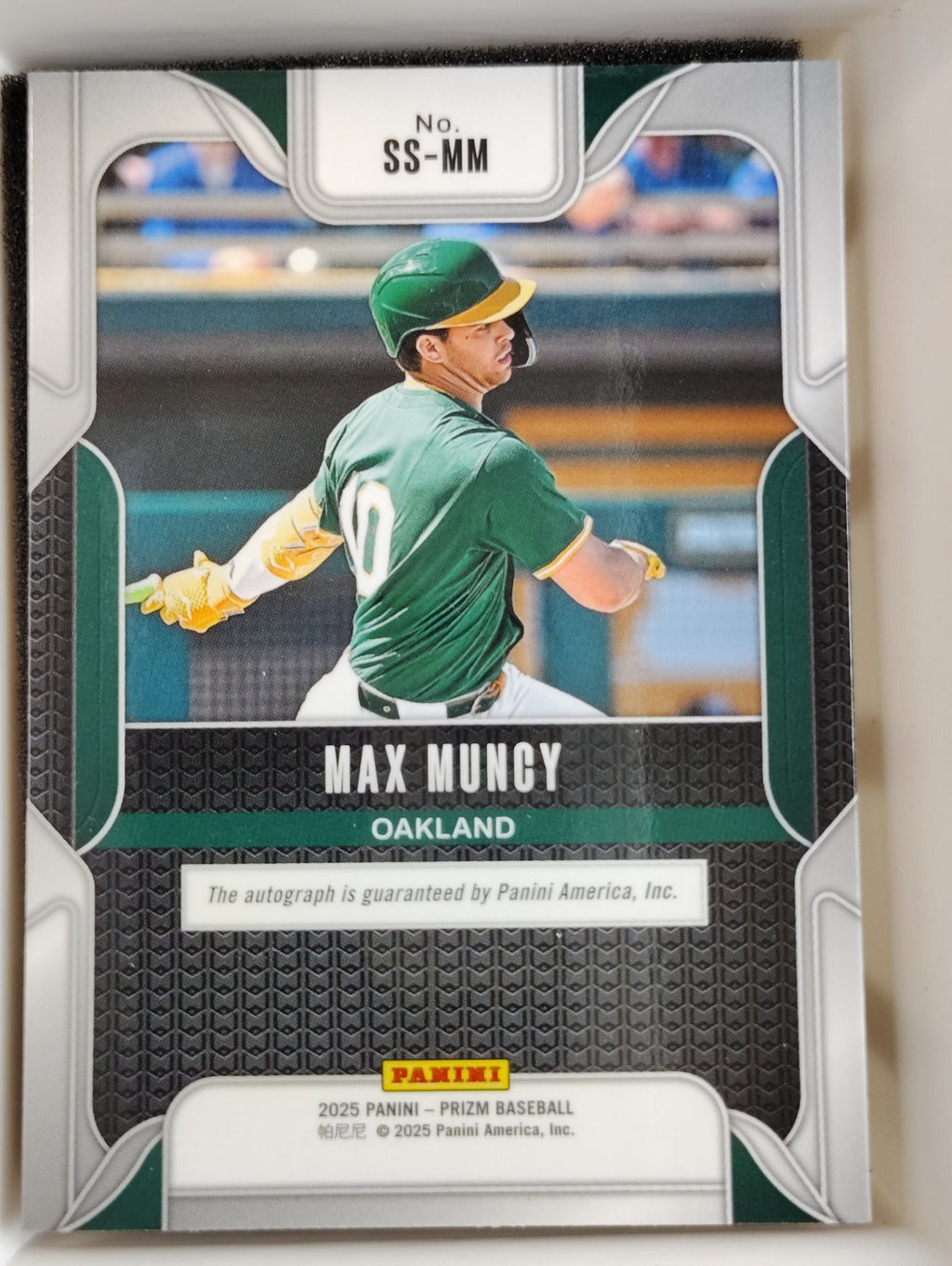 2025 Panini Prizm Auto #SS-MM Max Muncy