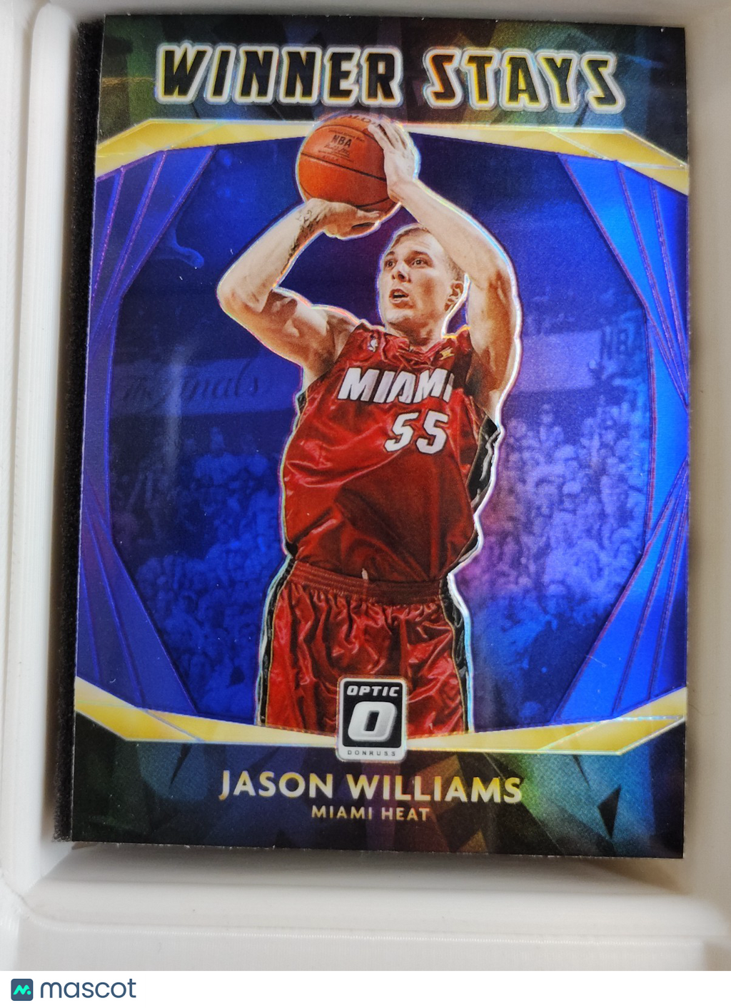 2020-21 Panini Donruss Optic - Winner Stays Jason Williams #4 Purple Prizm