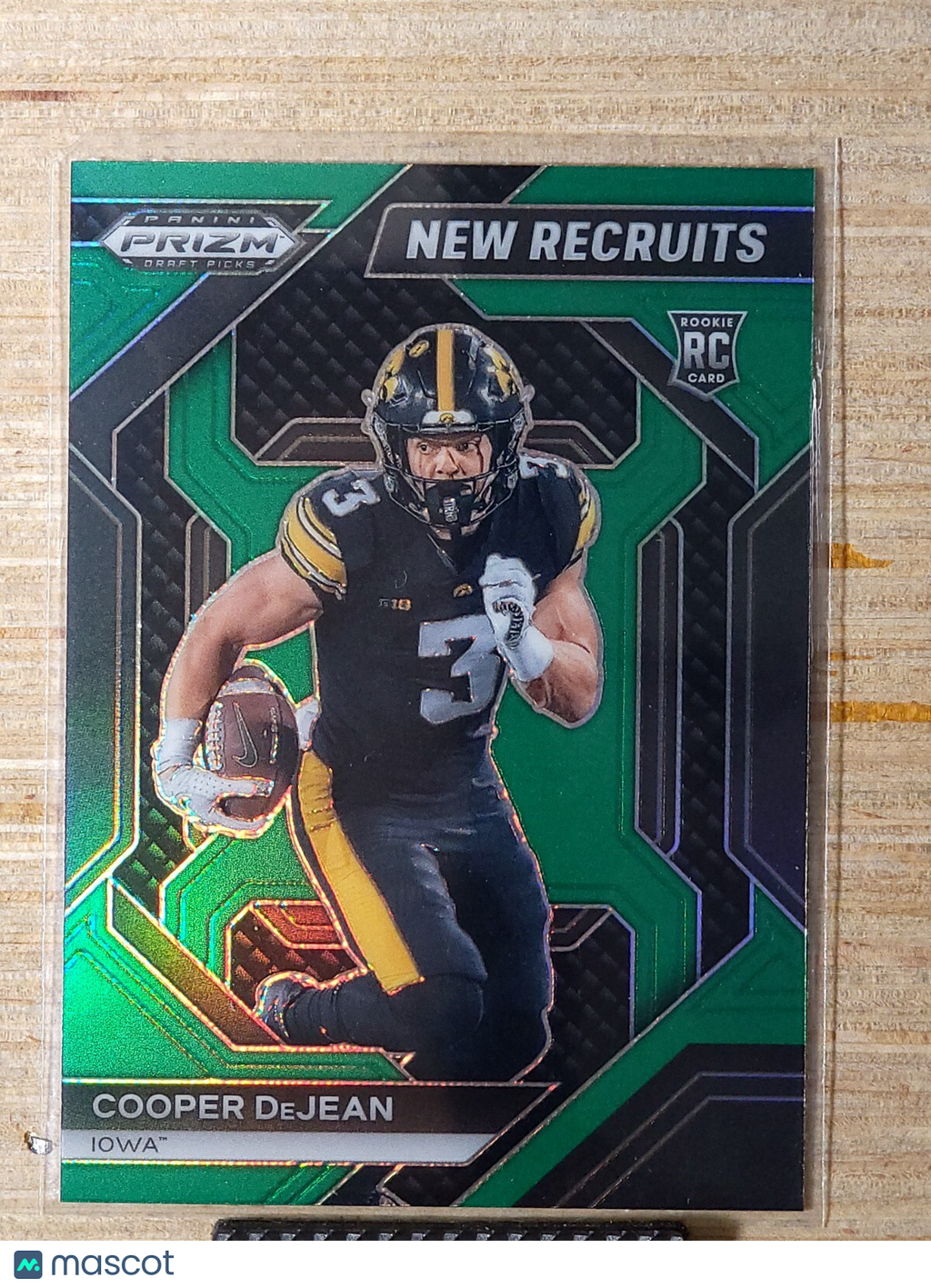 2024 Panini Prizm Draft Picks - Green Prizm #113 Cooper DeJean