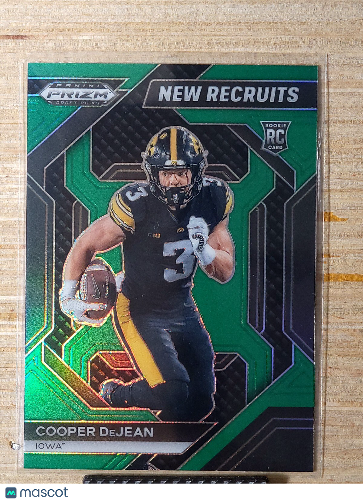 2024 Panini Prizm Draft Picks - Green Prizm #113 Cooper DeJean