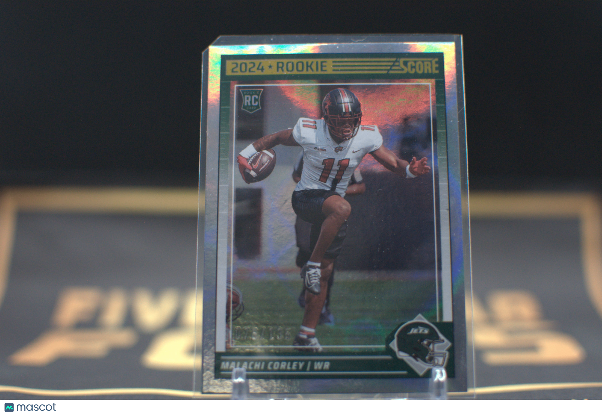 2024 Score Malachi Corley [Circular] #350 076/135 **Free Shipping @ $10+