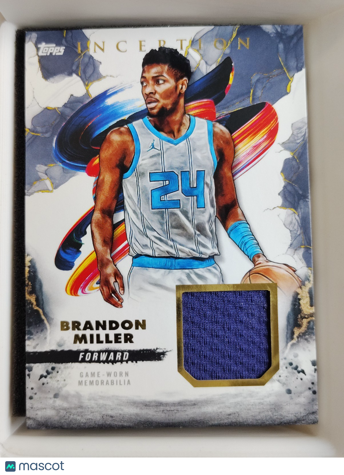2025 Topps Inception #REC-BM Brandon Miller Relic