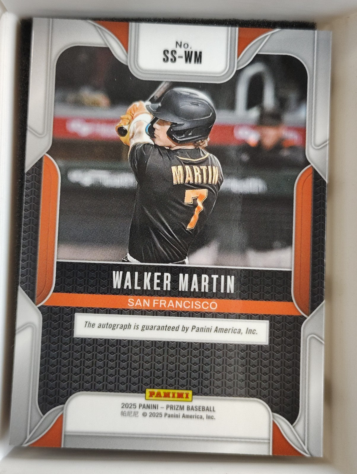 2025 Panini Prizm - Sensational Signatures Walker Martin #SS-WM