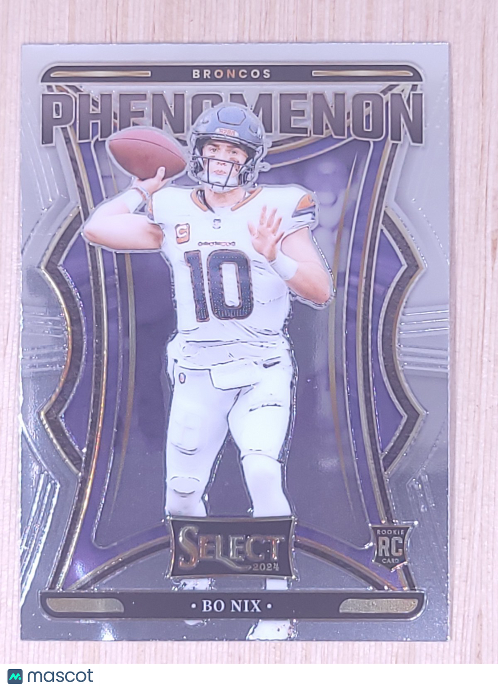 2024 Panini Select Phenomenon #4 Bo Nix