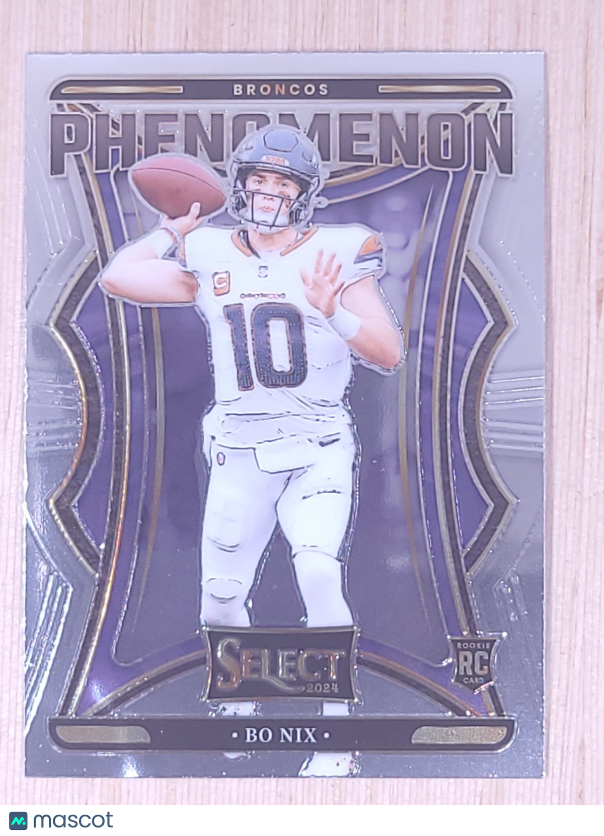 2024 Panini Select Phenomenon #4 Bo Nix