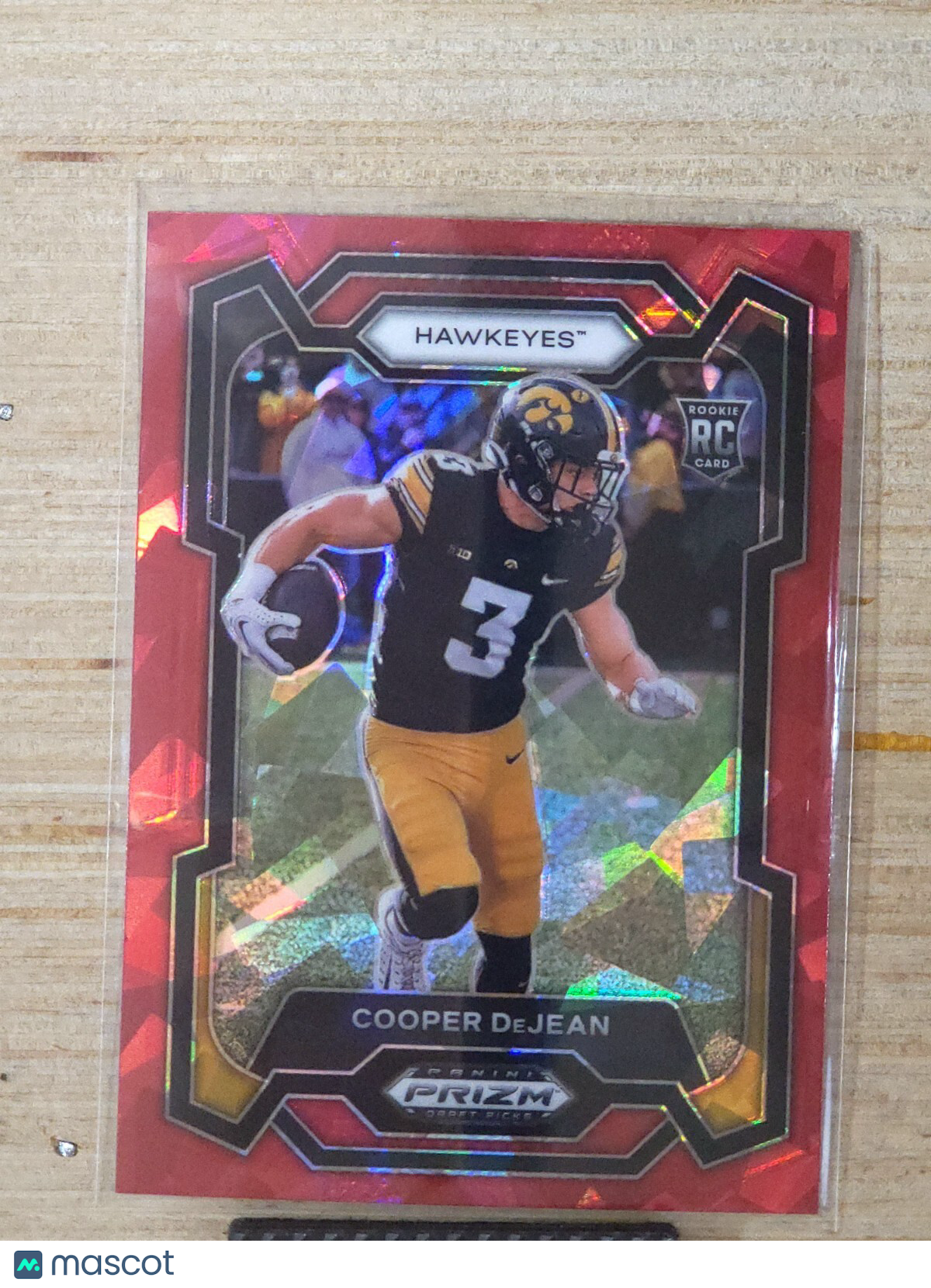 2024 Panini Prizm Draft Picks - Red Ice Prizm #113 Cooper DeJean