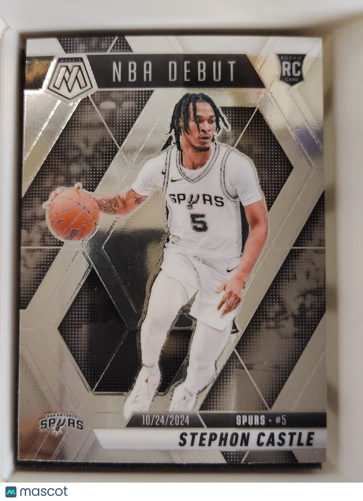 2024-25 Panini Mosaic - NBA Debut Stephon Castle #267