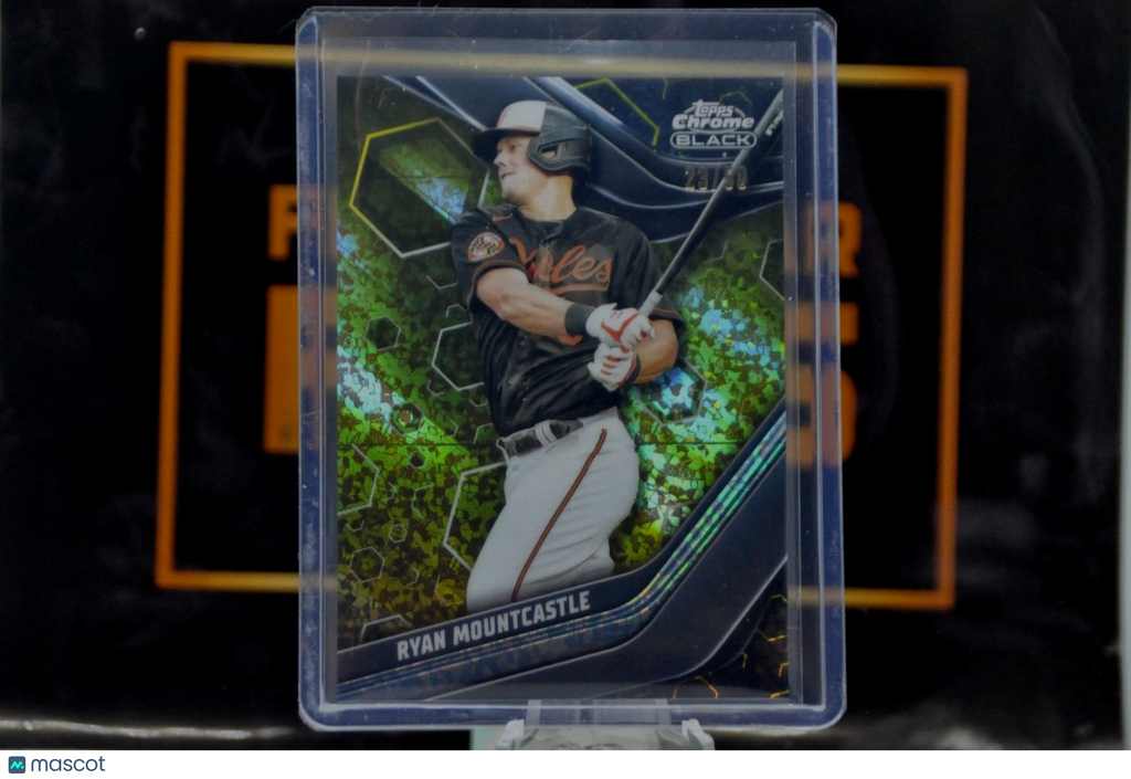 Ryan Mountcastle [Gold Mini Diamond] #17 (2023 Topps Chrome Black) #23/50