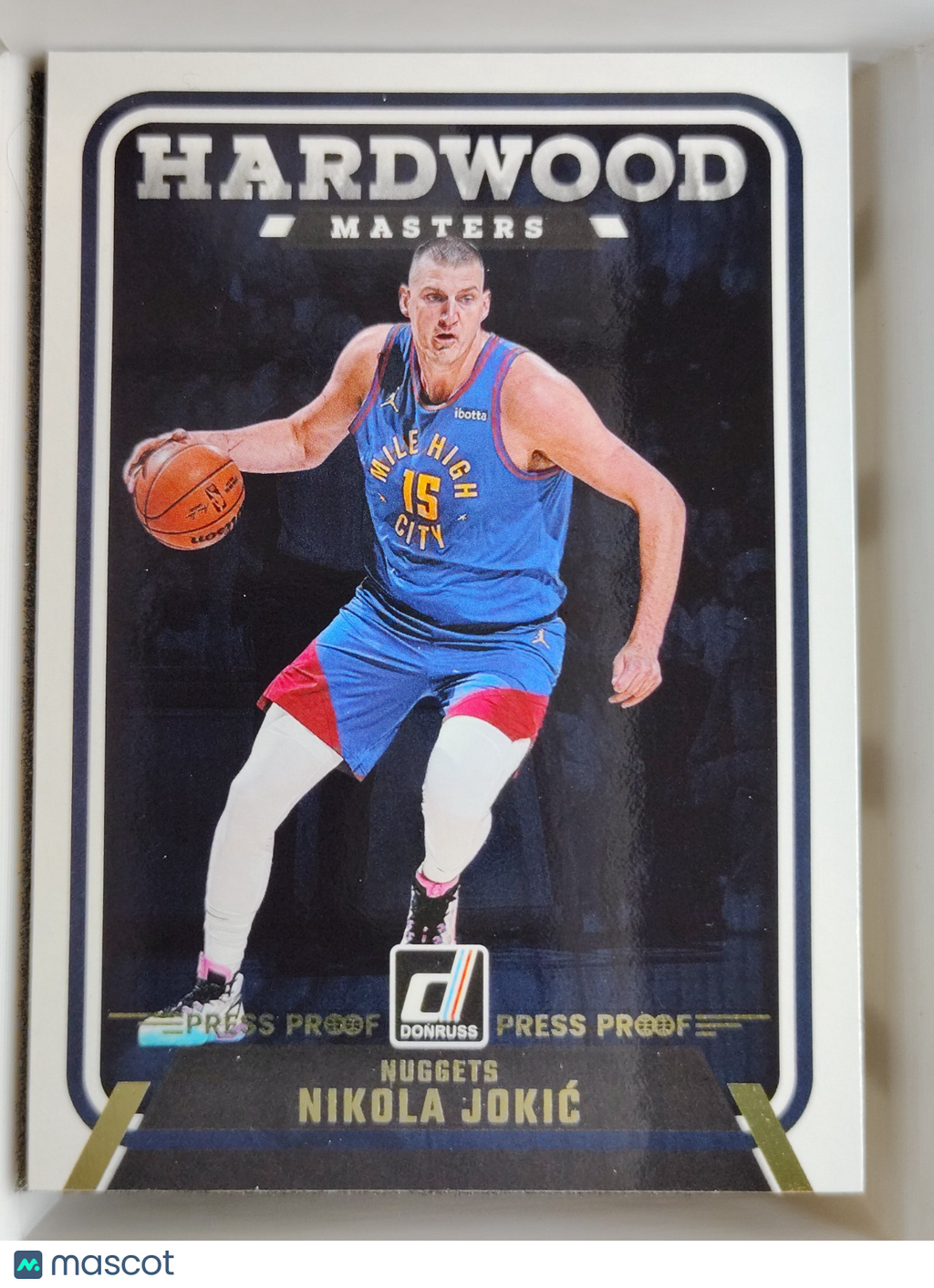 2024-25 Panini Donruss Hardwood Masters Nikola Jokić #3 Press Proof