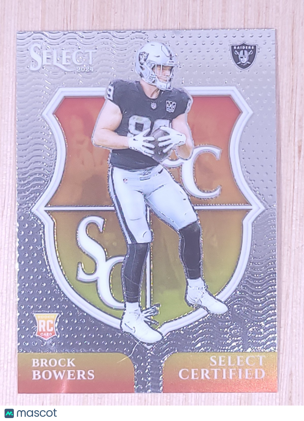 2024 Panini Select #7 Select Certified Brock Bowers