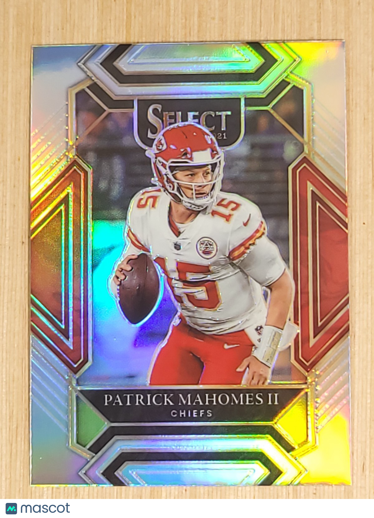 2021 Panini Select - Club Level Patrick Mahomes II #202 Silver Prizm
