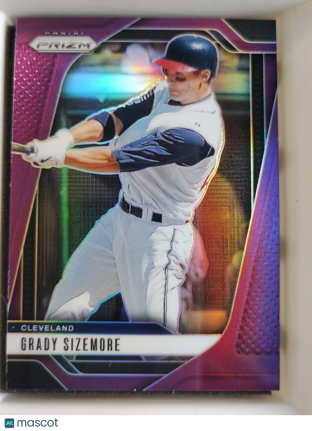 2025 Panini Prizm Grady Sizemore #206 Purple 018/149