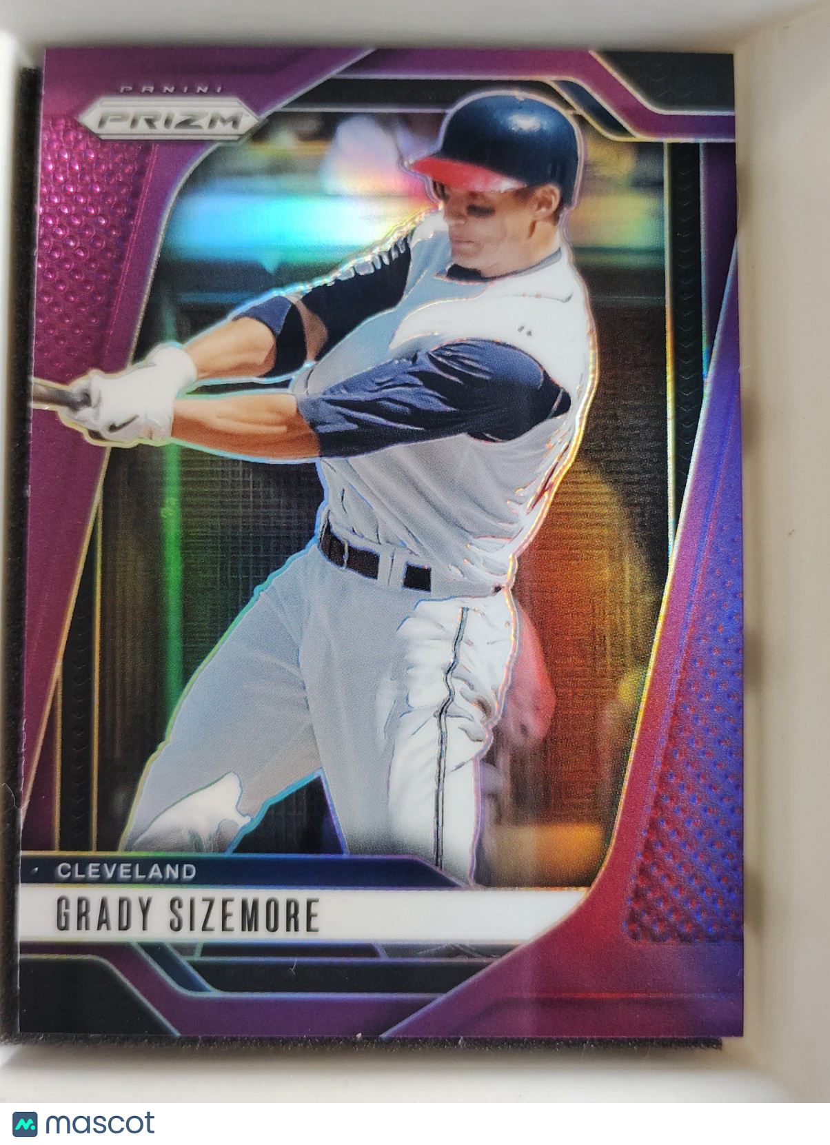 2025 Panini Prizm Grady Sizemore #206 Purple 018/149