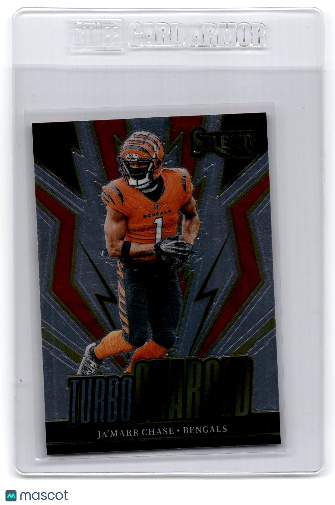 2023 Panini Select Football Turbo Charged Ja'Marr Chase #TUR-JCH