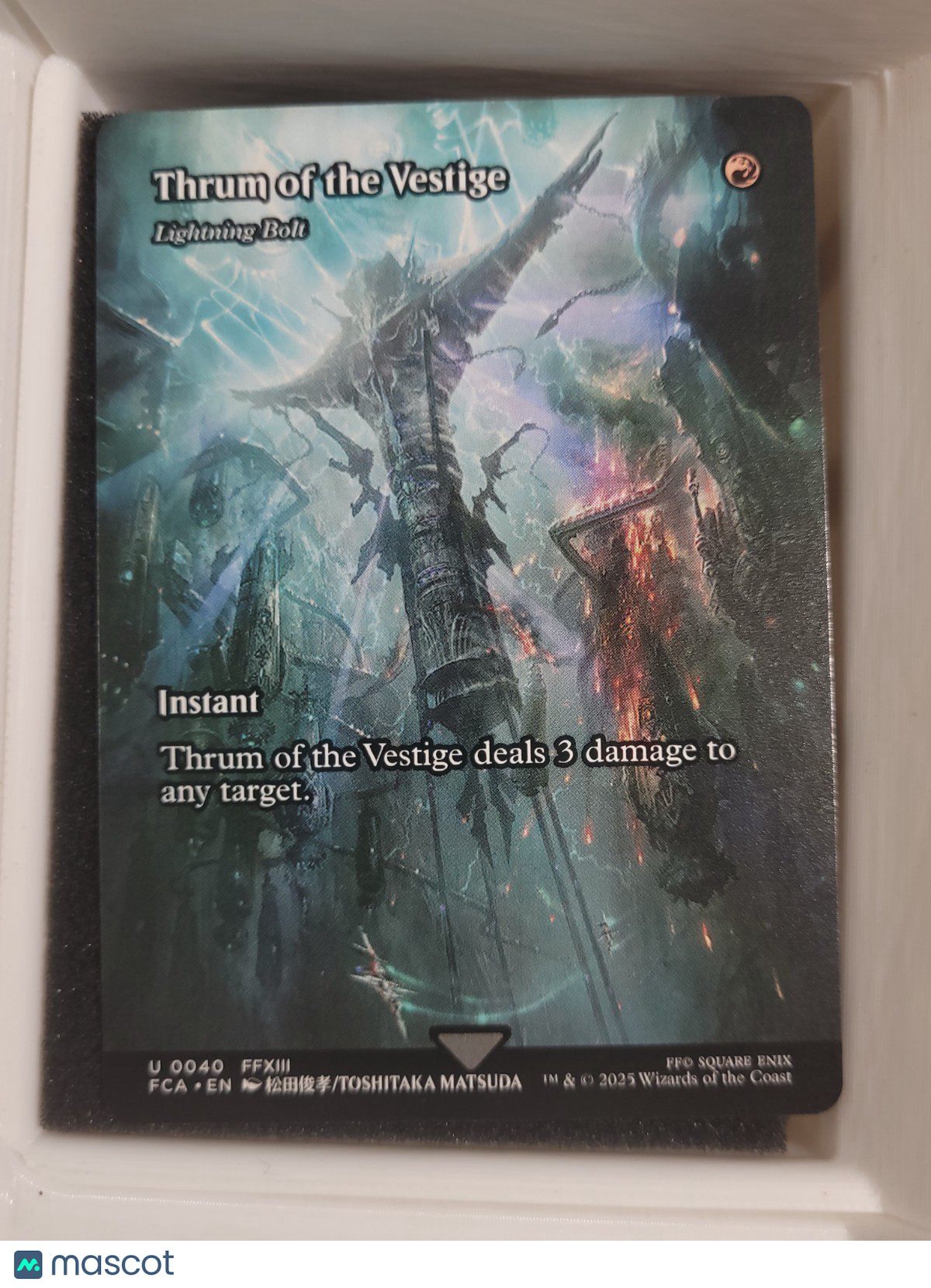 Thrum of the Vestige - Lightning Bolt Final Fantasy: Through the Ages Regular