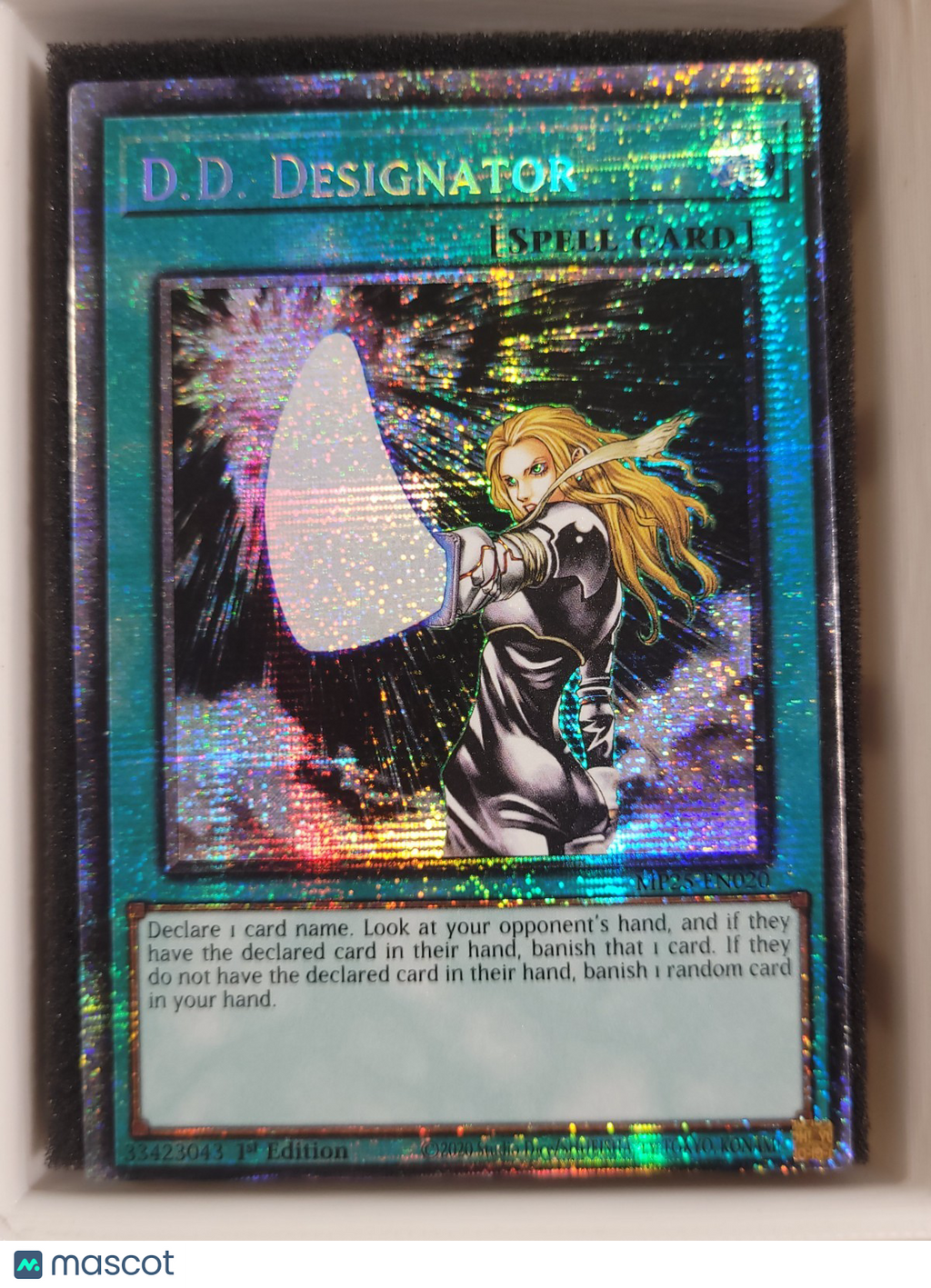Yu-Gi-Oh! TCG D.D. Designator MP25-EN020 2025 Mega-Pack 1st Edition