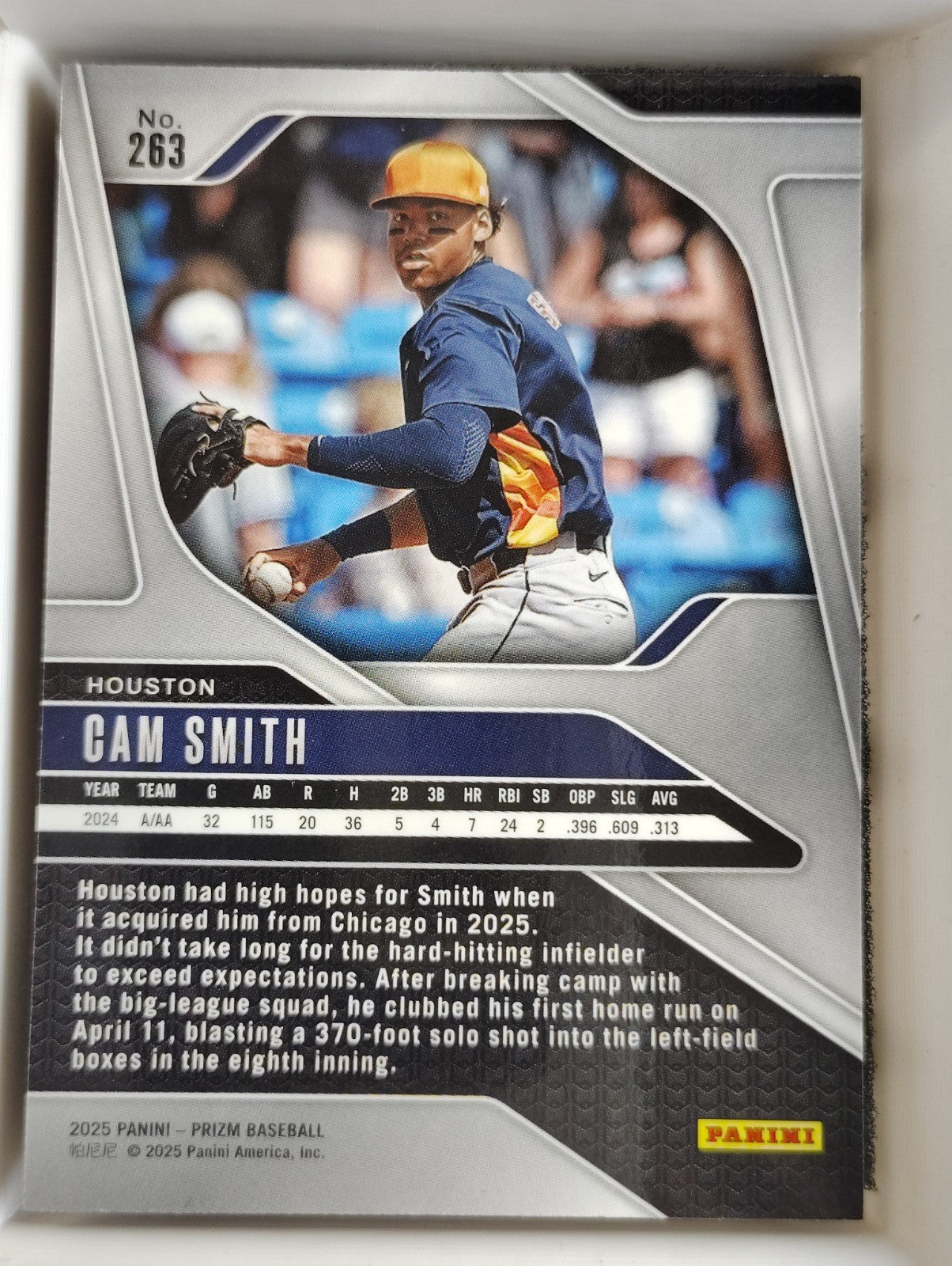 2025 Panini Prizm #263 Cam Smith