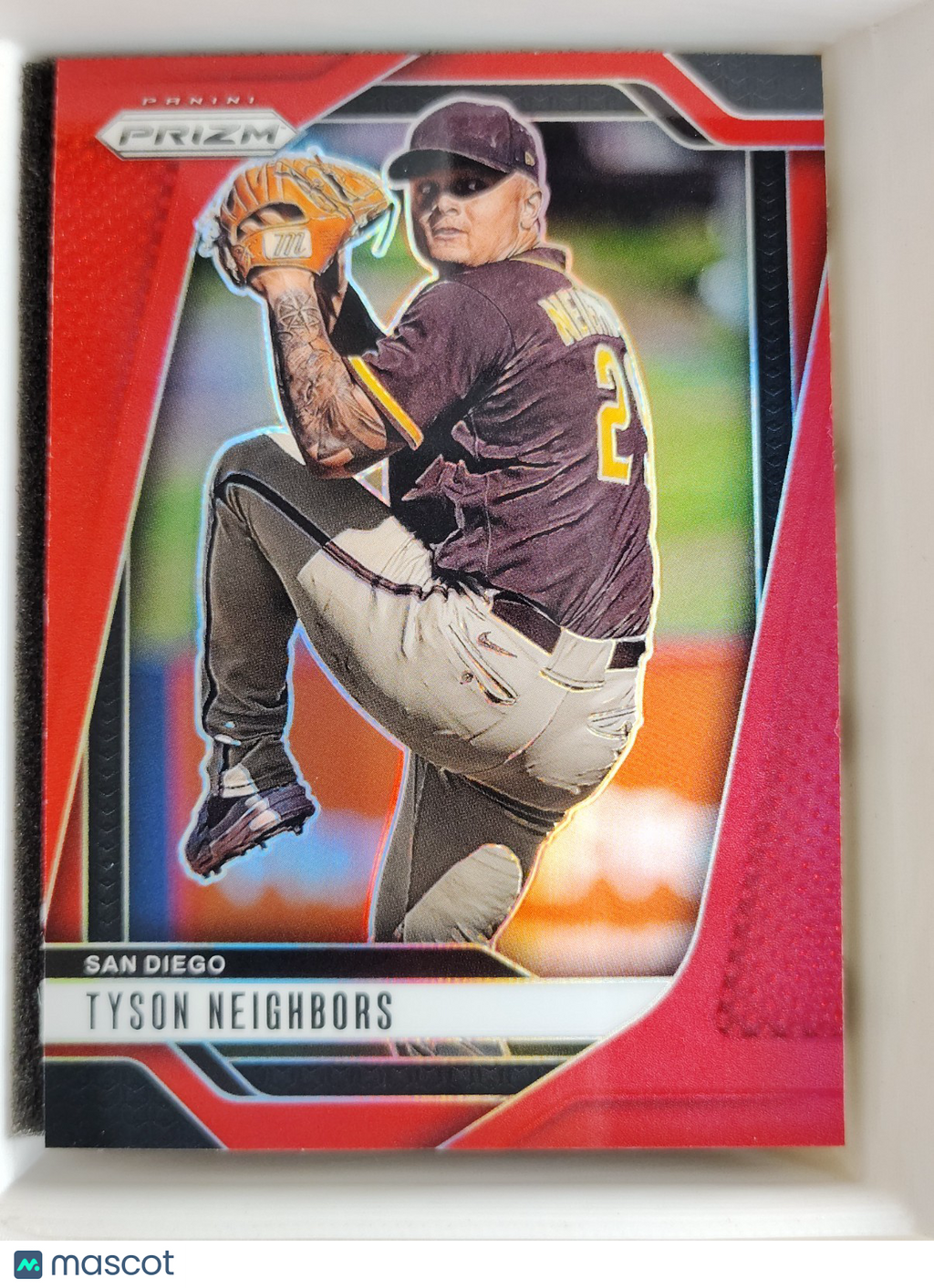2025 Panini Prizm #246 Tyson Neighbors Red 134/299