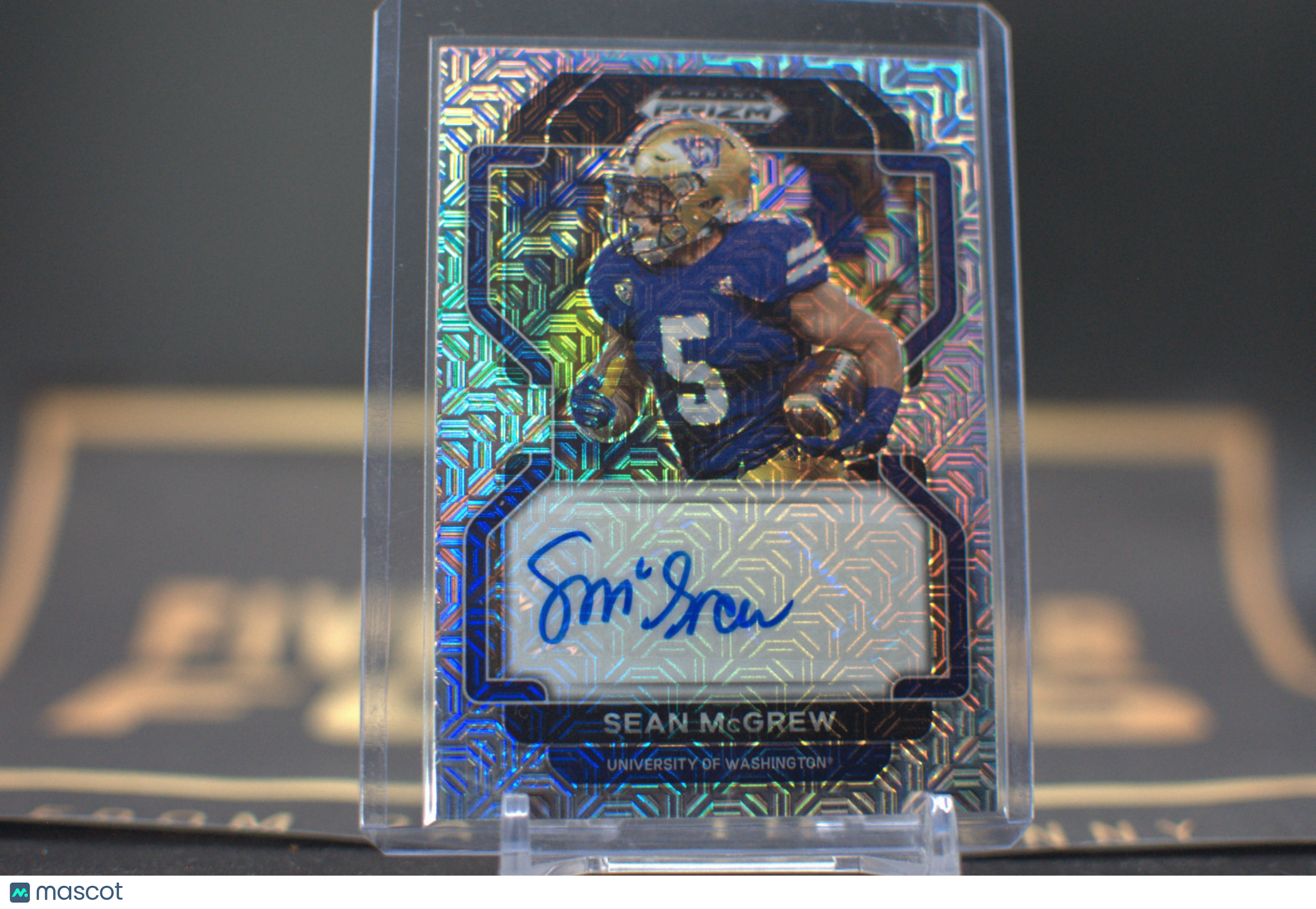 2023-24 PANINI PRIZM DRAFT PICKS : Sean McGrew #RA-SMC RC Mojo AUTO 23/25