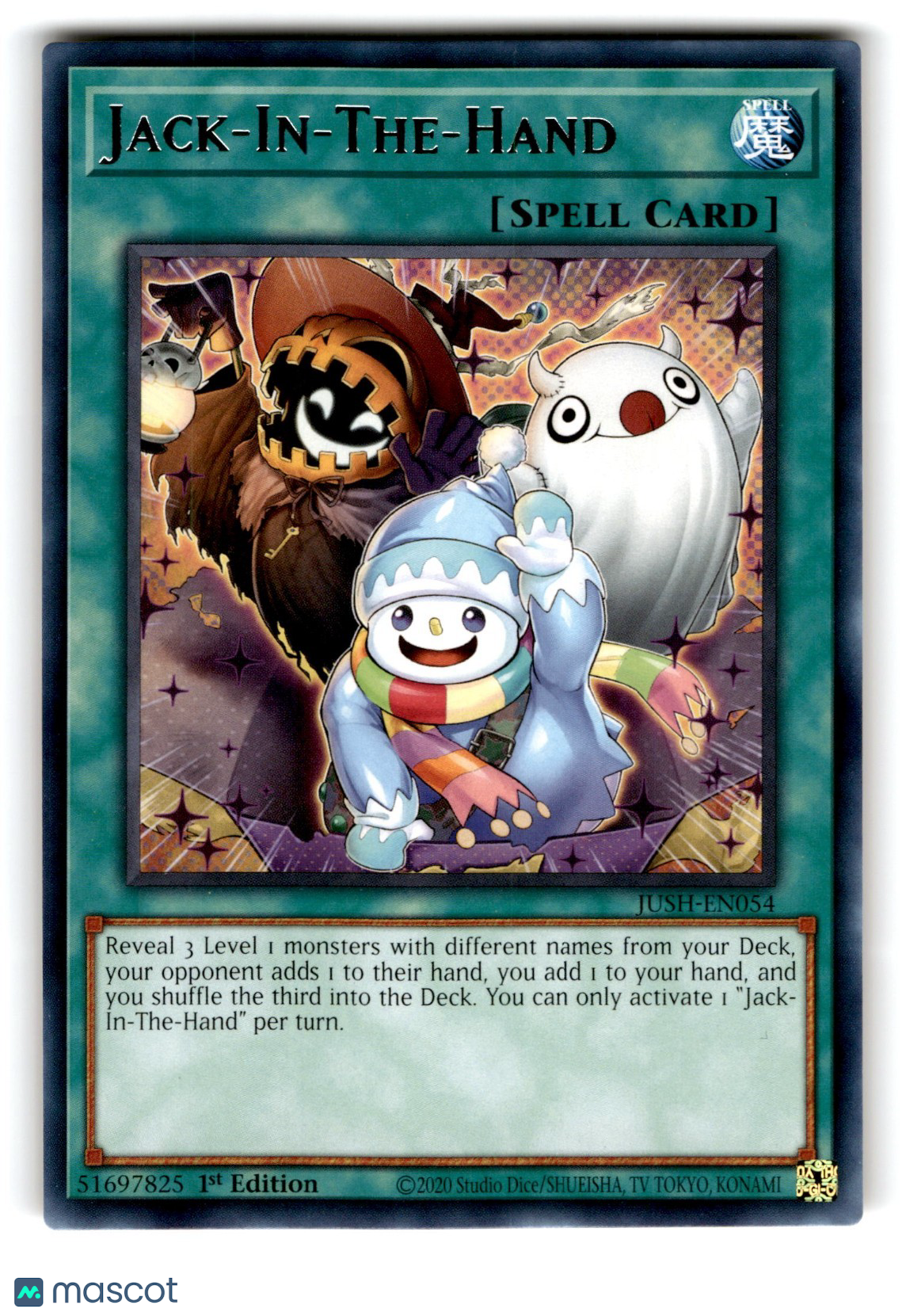 Jack-in-the-Hand JUSH-EN054 Justice Hunters 1st Edition