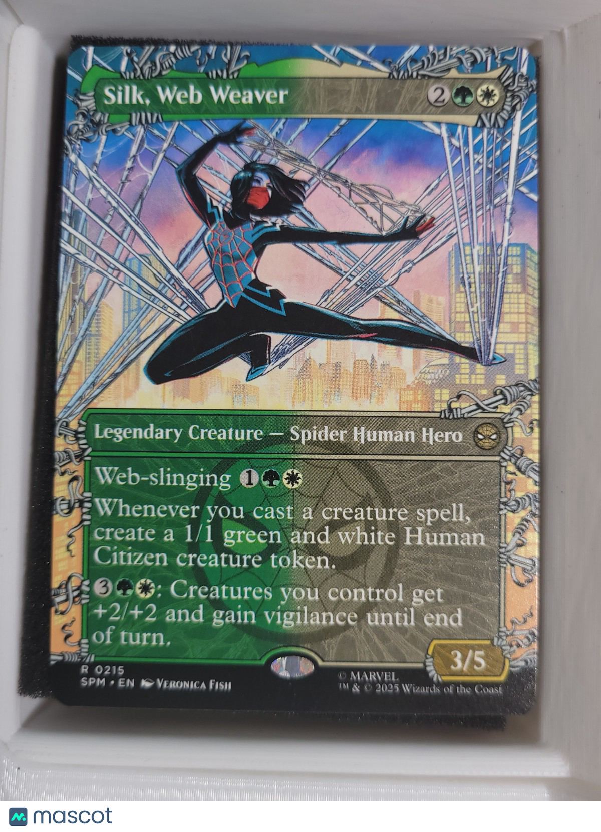 Silk, Web Weaver (Borderless) Marvel's Spider-Man Regular NM
