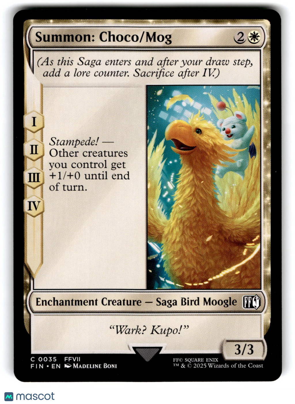 Summon: Choco/Mog Final Fantasy Regular