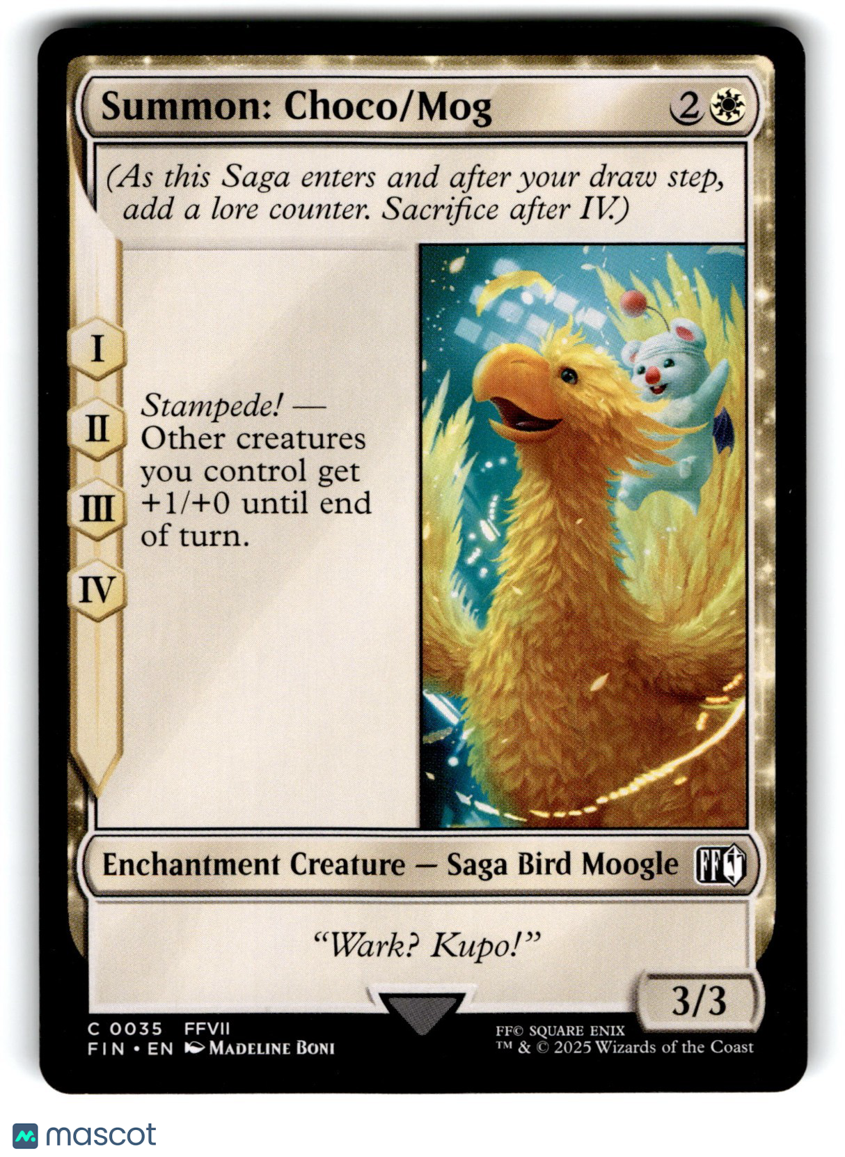 Summon: Choco/Mog Final Fantasy Regular