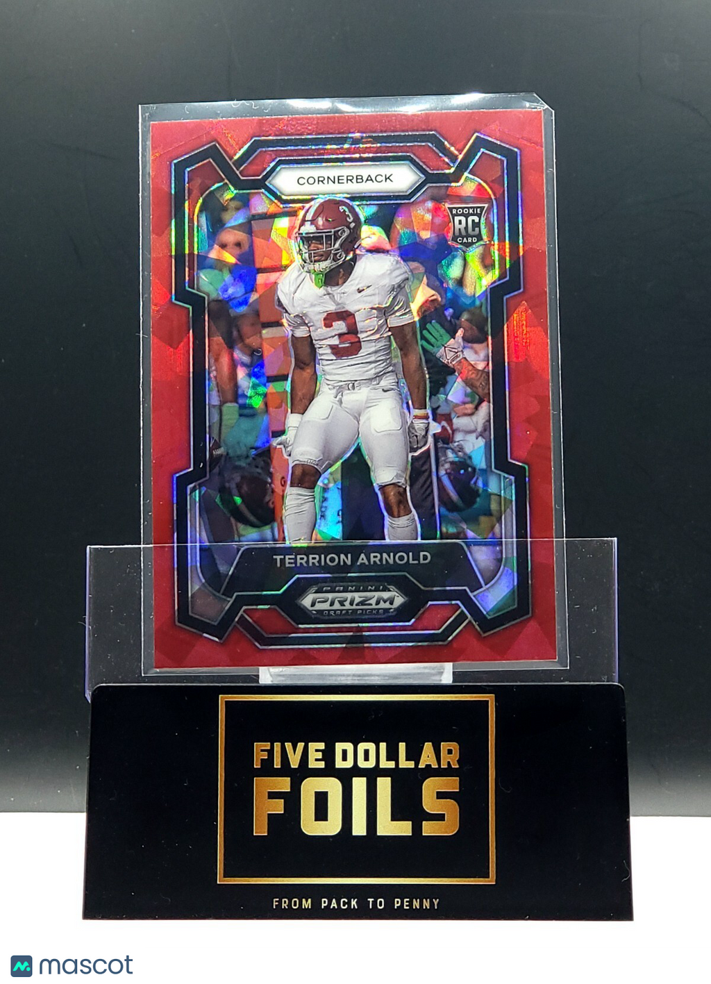 2024 Panini Prizm Draft Picks #116 Terrion Arnold Red Ice