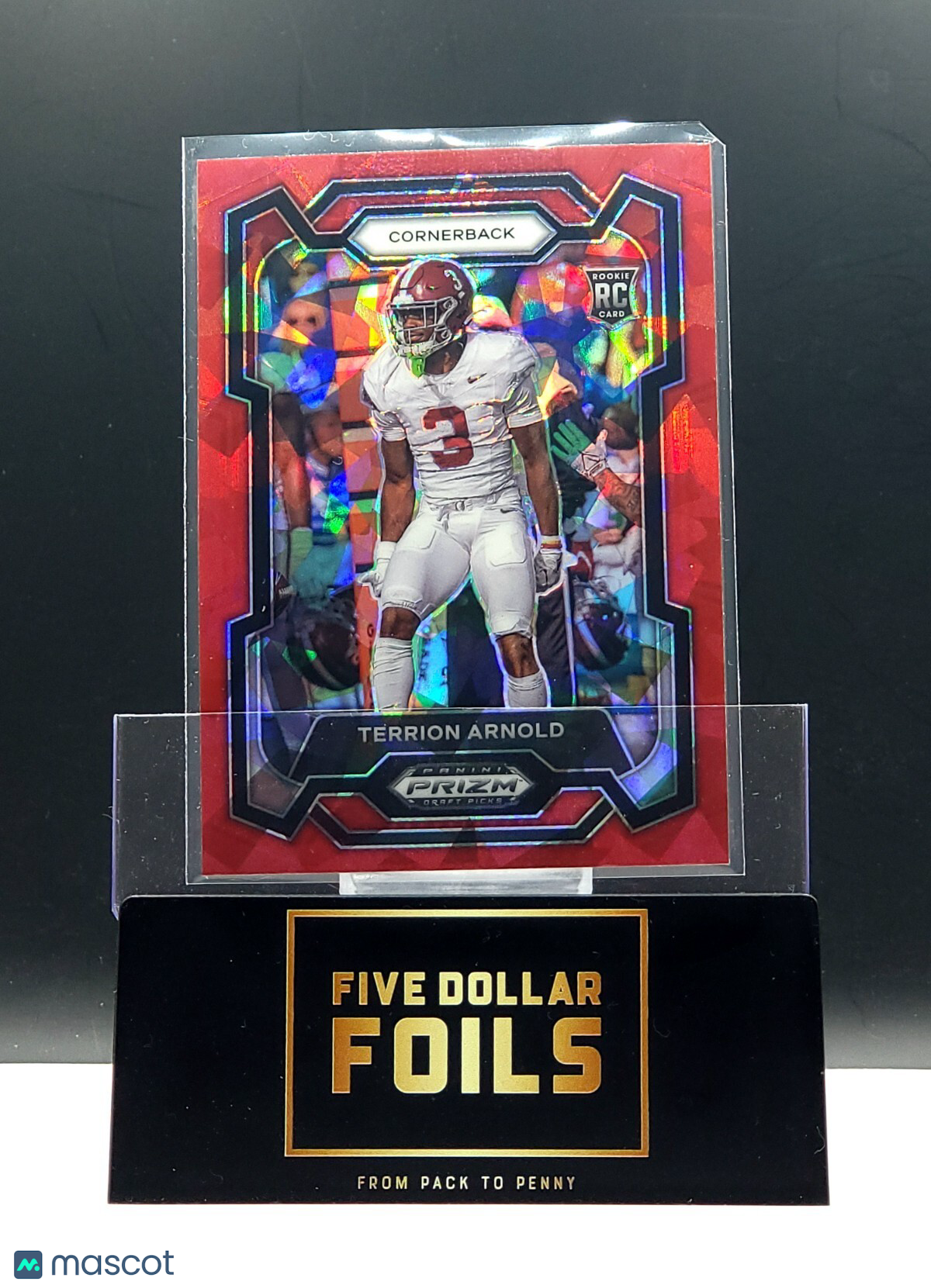 2024 Panini Prizm Draft Picks #116 Terrion Arnold Red Ice