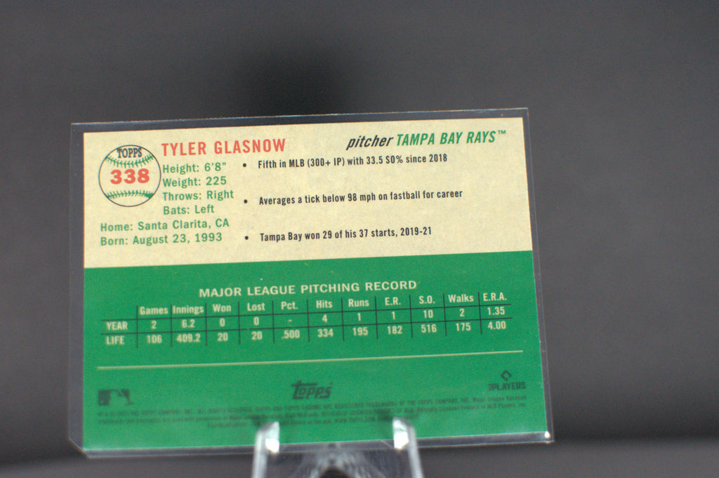 2023 Topps Chrome Platinum Anniversary: Tyler Glasnow #338