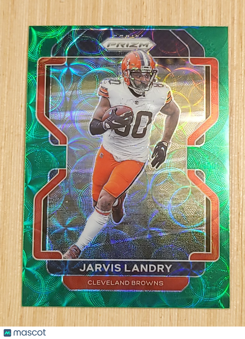 2021 Panini Prizm - Jarvis Landry #260 Green Scope Prizm /75