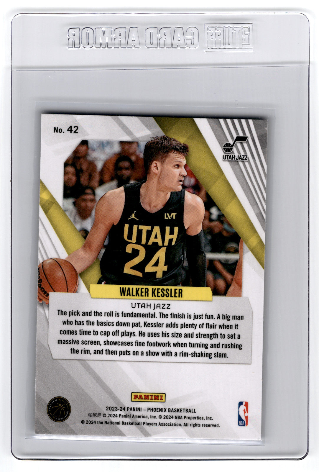 2023 Panini Phoenix Walker Kessler #42 **Free Shipping @ $10+**