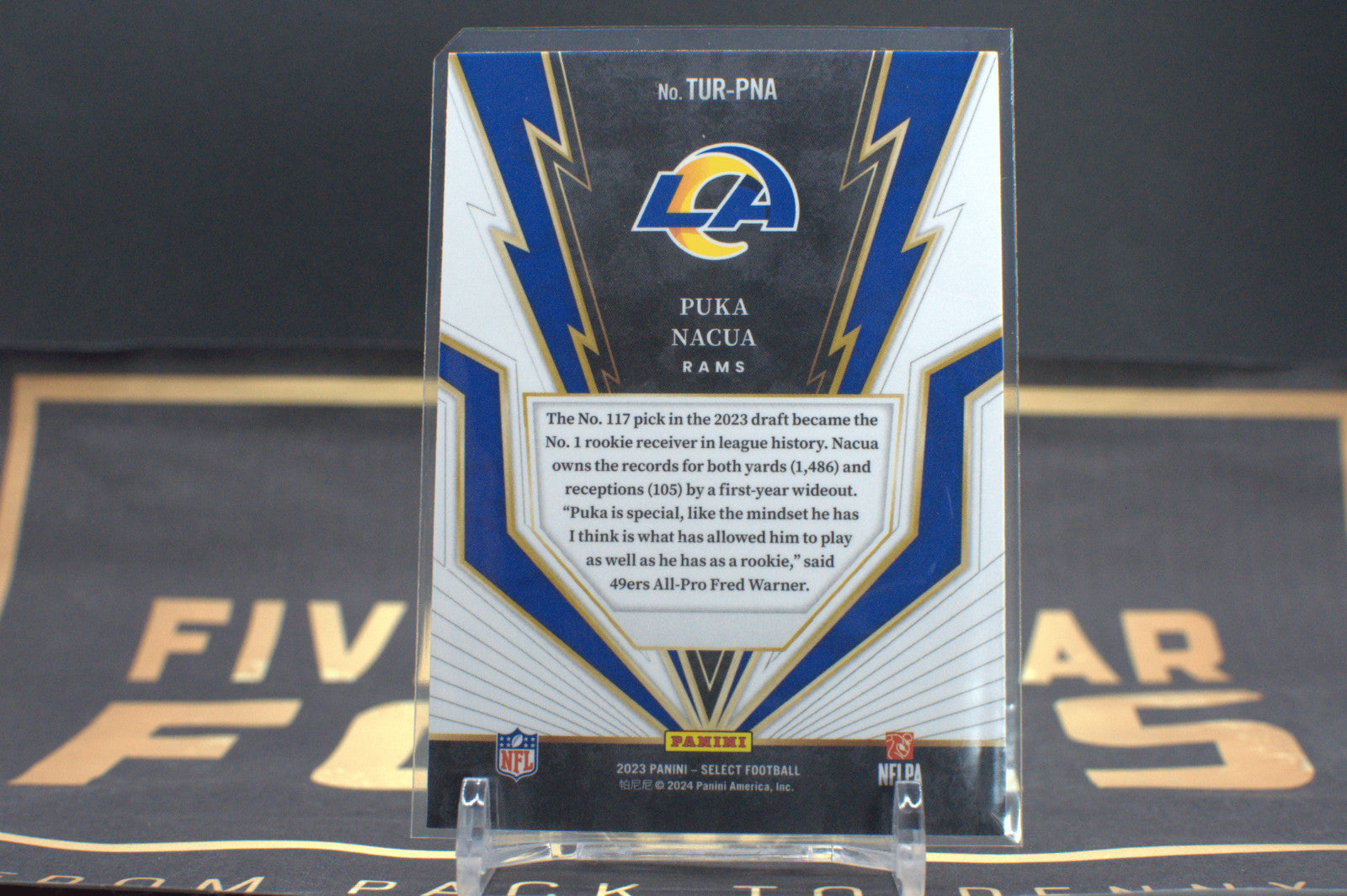 2023 Panini Select - Turbocharged #TUR-PNA Puka Nacua*Free Shipping @ $10