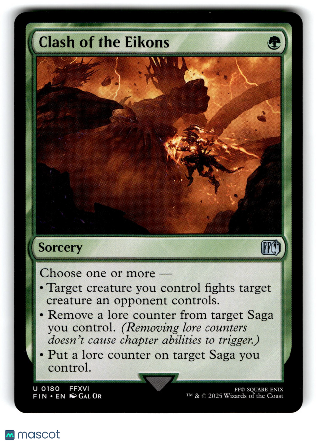 Final Fantasy Magic: The Gathering Clash of the Eikons