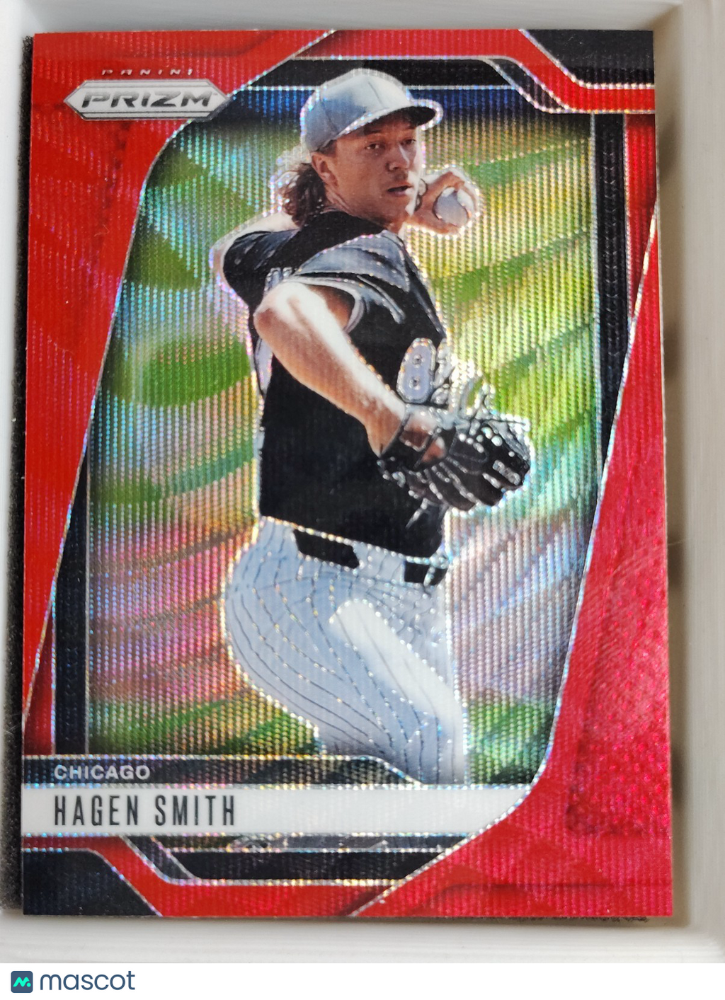 2025 Panini Prizm #14 Hagen Smith Ruby Wave
