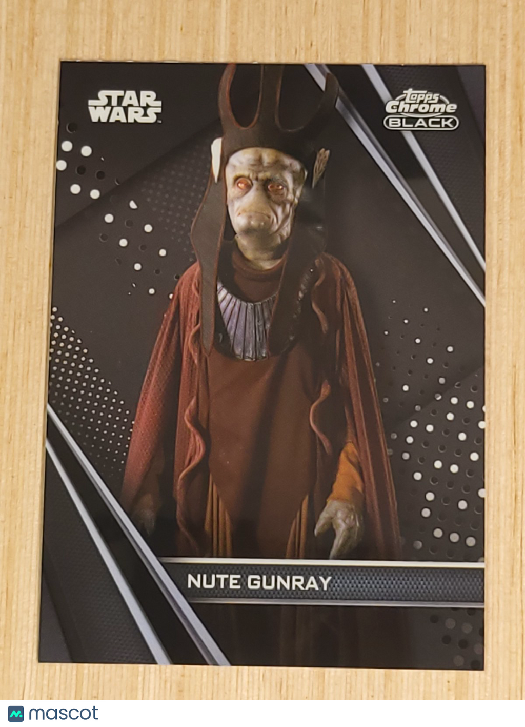 Nute Gunray - 2023 Topps Chrome Black Star Wars #48